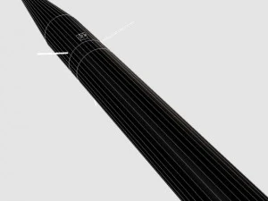 black brant ii sounding rocket 3D Model