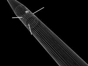 black brant ii sounding rocket 3D Model