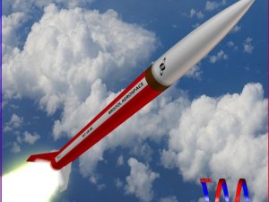 black brant vb sounding rocket 3D मॉडल