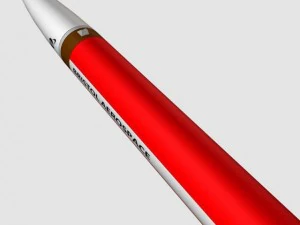 黑布兰特 VB 探空火箭 3D 模型