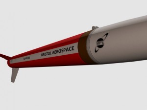 black brant vb sounding rocket 3D 模型