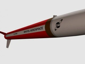 黑布兰特 VB 探空火箭 3D 模型