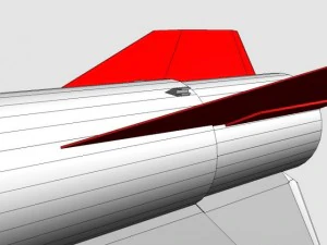 黑布兰特 VB 探空火箭 3D 模型