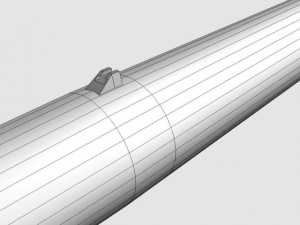 black brant vb sounding rocket 3D 模型