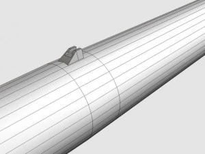 黑布兰特 VB 探空火箭 3D 模型