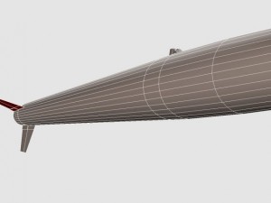 black brant vb sounding rocket 3D 模型