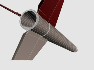 黑布兰特 VB 探空火箭 3D 模型