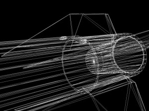 black brant vb sounding rocket 3D 模型