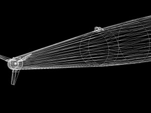 black brant vb sounding rocket 3D 模型