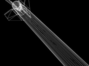 black brant vc sounding rocket 3D Model