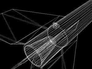black brant vc sounding rocket 3D Model