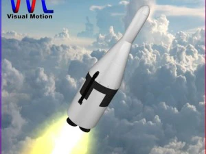 us navy ugm27 polaris a1 ballistic missile 3D Model