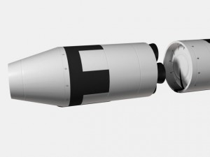 us navy ugm27 polaris a1 ballistic missile Model 3D