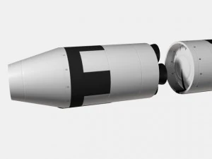 us navy ugm27 polaris a1 ballistic missile 3D Model