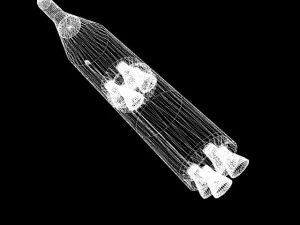 us navy ugm27 polaris a1 ballistic missile 3D Model