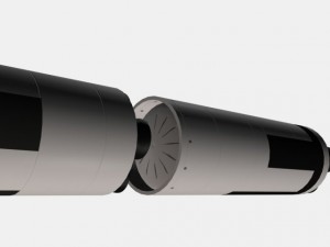 us navy polaris a2 ballistic missile 3D Model