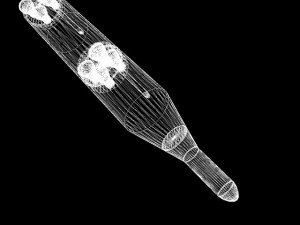 us navy polaris a2 ballistic missile 3D Model