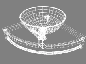glass vessel sink 002 3D Model