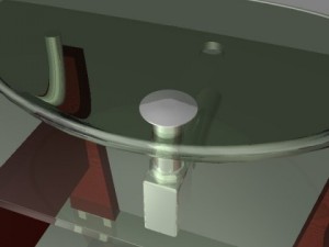 glass sink 001 Modèle 3D