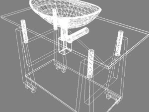 glass sink 001 3D Model