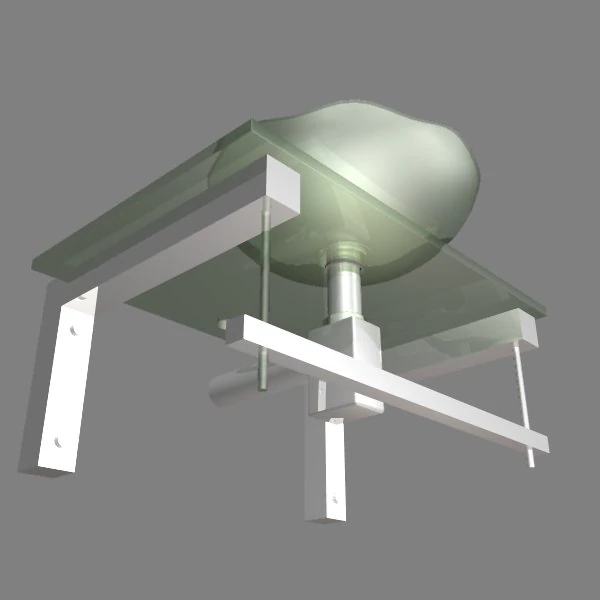 glass sink 003 3D Model .c4d .max .obj .3ds .fbx .stl .blend