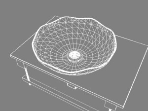 glass sink 003 3D Model