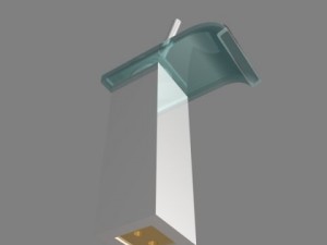 glass faucet 001 Modèle 3D