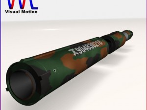 dprk kn08 no dongc missile 3D Model