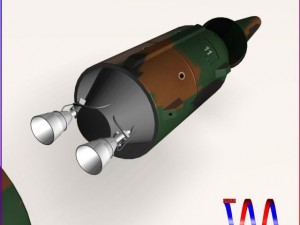 dprk kn08 no dongc missile 3D Model