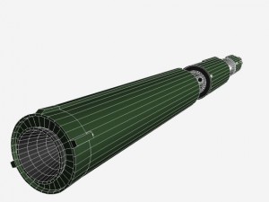 dprk kn08 no dongc missile 3D Model