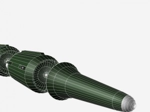 dprk kn08 no dongc missile 3D Model