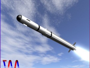 adarter airtoair missile Modèle 3D