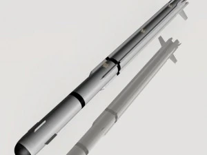 adarter airtoair missile 3D Model