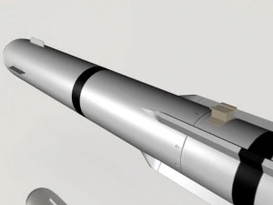 adarter airtoair missile 3D Model