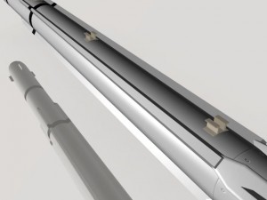 adarter airtoair missile 3D 모델