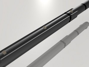 adarter airtoair missile 3D 모델