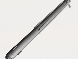 adarter airtoair missile 3D 모델