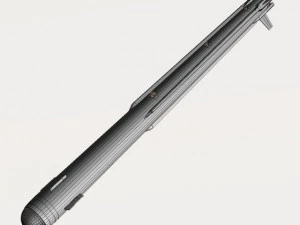 adarter airtoair missile 3D Model