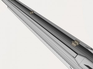 adarter airtoair missile 3D 모델