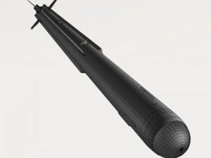 adarter airtoair missile 3D Model