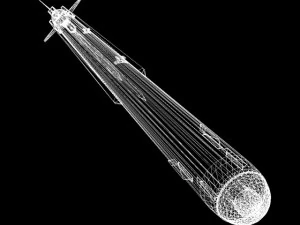 adarter airtoair missile 3D Model