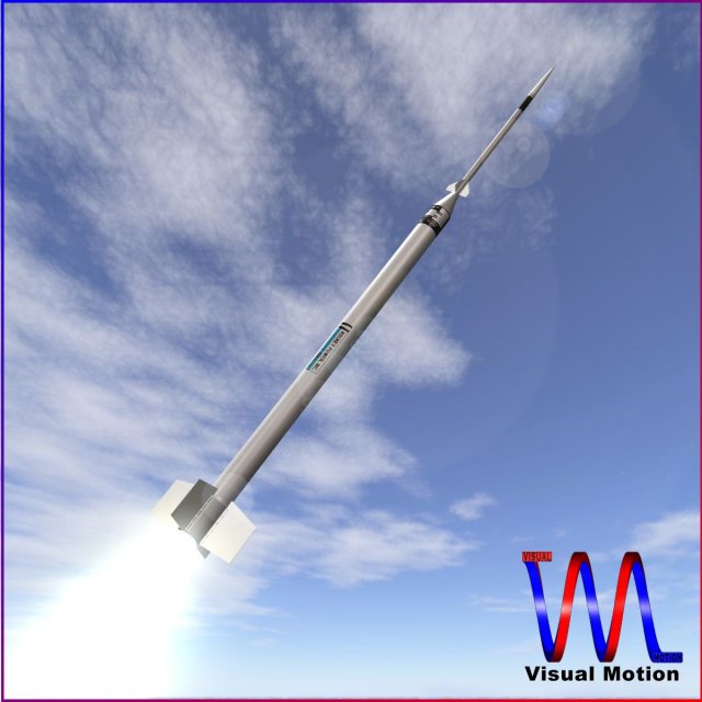 us hopi dart rocket Model 3D .c4d .max .obj .3ds .fbx .stl .blend 