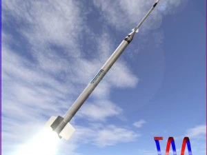 アメリカホピ族のダーツロケット 3Dモデル
