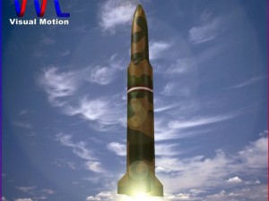 chinese df16 ballistic missile 3D Model