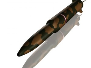 chinese df16 ballistic missile 3D Model