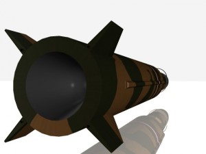 chinese df16 ballistic missile 3D Model