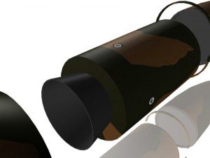chinese df16 ballistic missile 3D Model