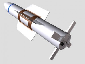 usaf gbu57 bomb Modello 3D