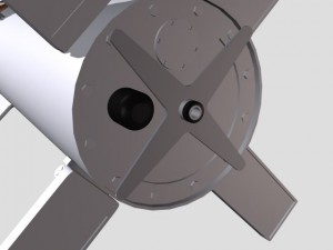 usaf gbu57 bomb Modello 3D
