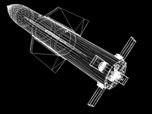 usaf gbu57 bomb Modello 3D